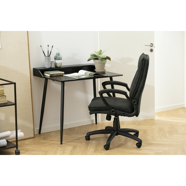 Fotel biurowy Brad antracytowy - ACTONA